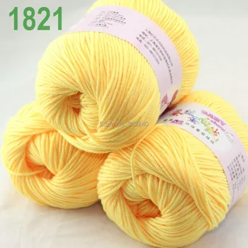 

Sale Lot of 3 balls x 50g (147y) Cashmere Silk velvet Hand knitting Yarn Yellow Banana 1821