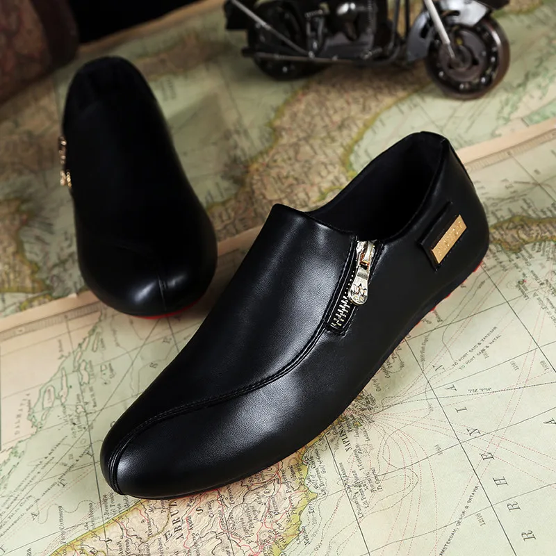 white flats men