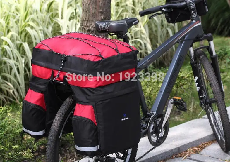 ROSWHEEL велосипедная высокопрочная задняя седельная сумка 60л 48*50*34 см