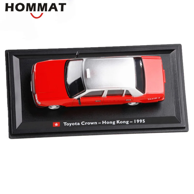 HOMMAT имитация 1:43 Toyota Crown Гонконг 1995 такси сплав литая модель игрушечного