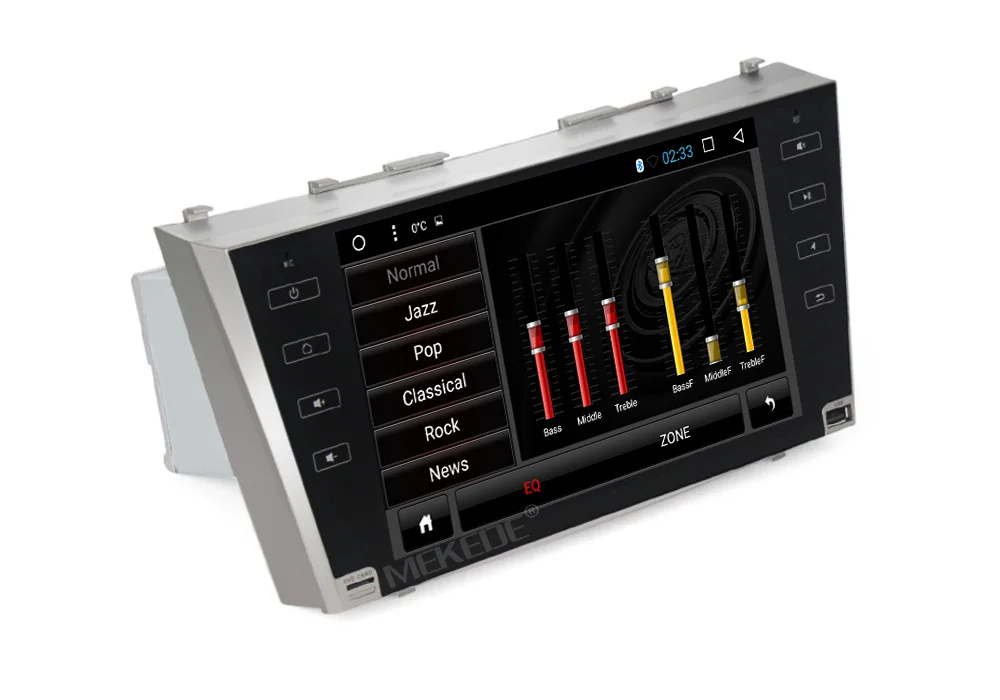 Best Allwiner T3 Android 7.1 Qua core car GPS navigation head unit player for toyota camry 2008-2011 with 2G RAM 16G ROM WIFI BT 3G 26