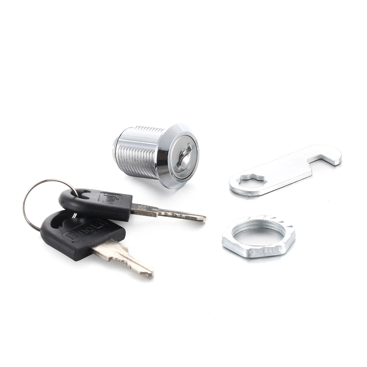 Replacement Desk Drawer Lock 2 Keys Steel Part File Cabinet Door