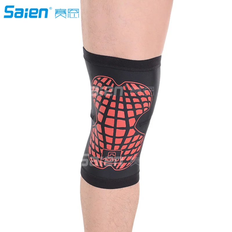 1Pcs Honeycomb Knee Compression Sleeves Basketball Knee Pad Leg