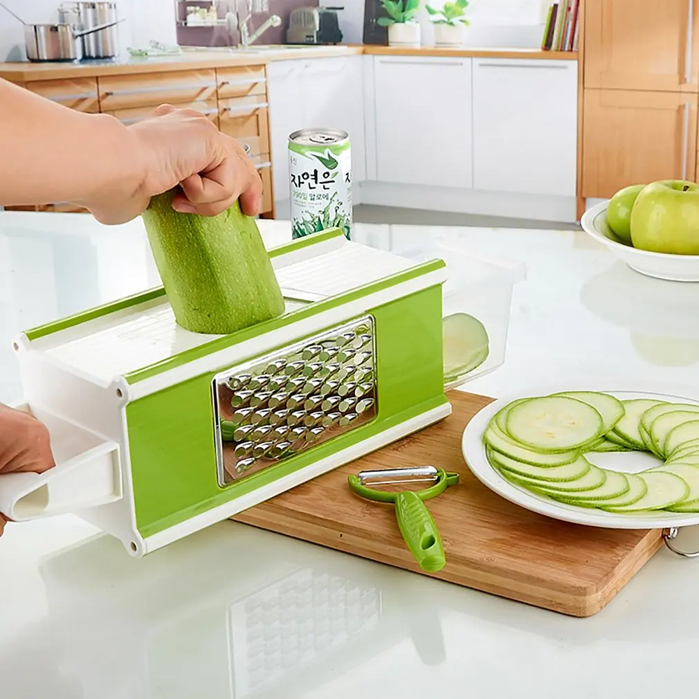 Multifunctional Vegetable Cutter Household Four In One Vegetable Chopper Household Kitchen Cutting Tool