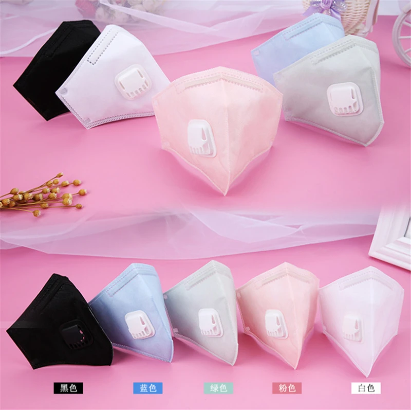 Koop Anti Vervuiling Masker Stofmasker Wasbare Herbruikbare Maskers Katoen Unisex Mond Moffel voor Allergie Astma Reizen Fietsen PM 2.5