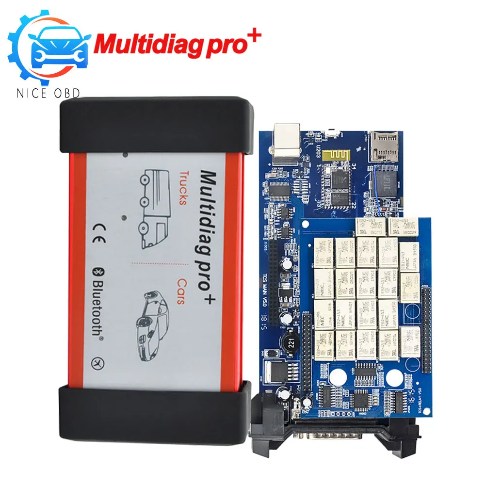 

Multidiag Pro+ CDP TCS OBDII interface Scanner 2014 R2/3/2015.01/R3 CAR/TRUCK/Generic 3 in 1 Diagnostic tool 2 Blue board Keygen