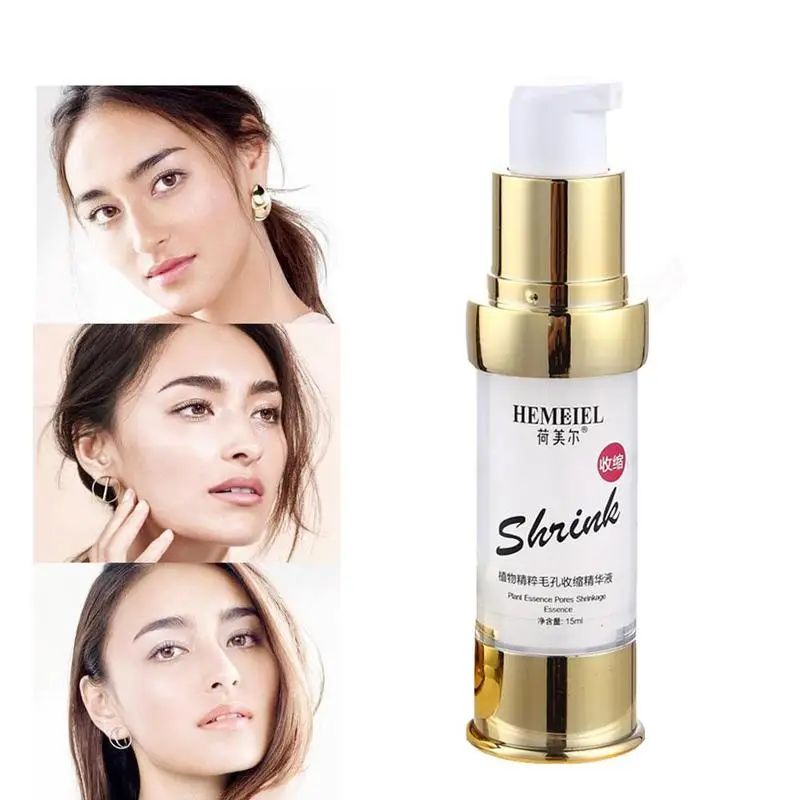 

Shrink Pore Face Serum Oil Control Nature Essence Whitening Blackhead Spot Remover Facial Cream Instantly Clean Invisible Pore