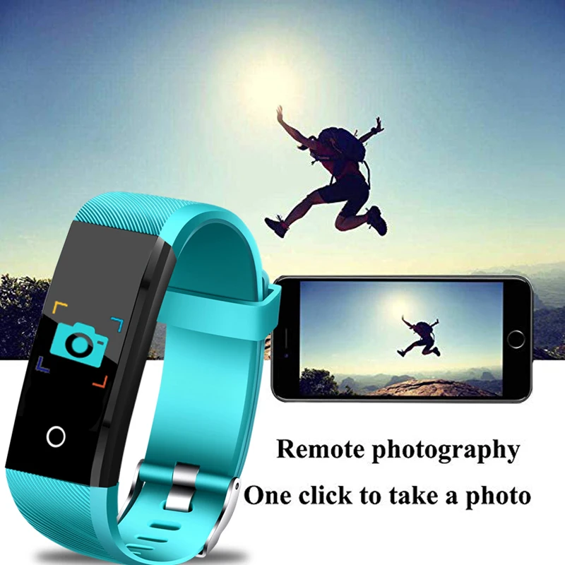  LIGE 2019 New Smart Wristband Heart Rate Tracker Blood Pressure Oxygen Fitness wrisband IP68 Waterp - 32993145600