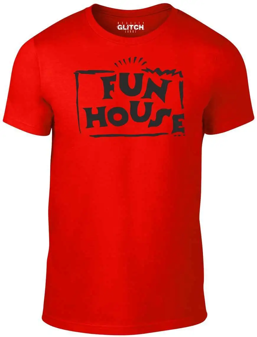 Fun House Футболка-забавная футболка Ретро 80 s 90 s игровое шоу шутка нарядное платье cool Cool Повседневное гордость футболка мужчины унисекс Fun House Футболка-забавная футболка Ретро 80 s 90 s игровое шоу шутка нарядное платье cool Cool Повседневное гордость футболка мужчины унисекс