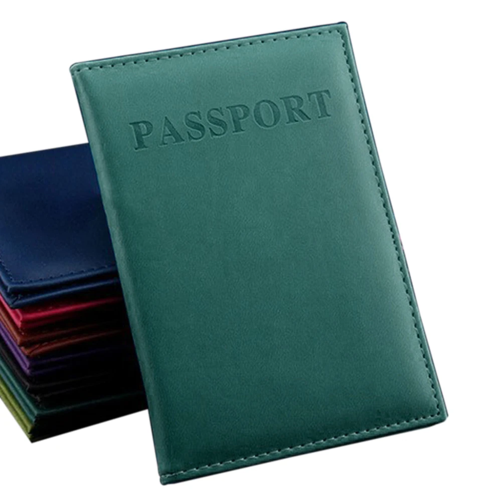 Унисекс, зажим для паспорта, для женщин и мужчин, держатель для паспорта, иммитационная кожа, для путешествий, Обложка для паспорта, органайзер для карт, чехол