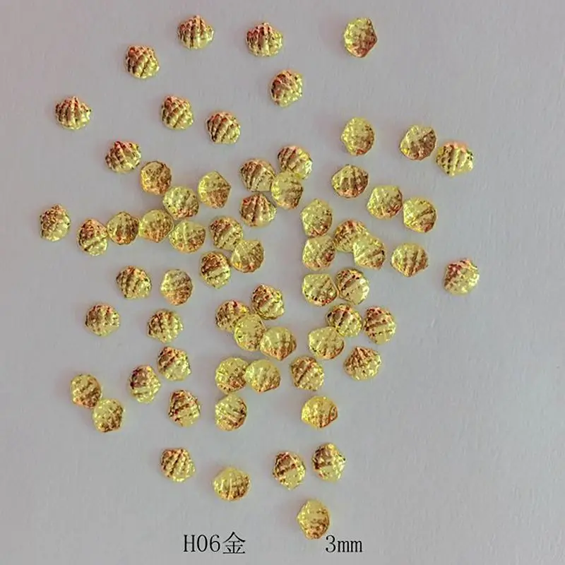 

1 Pack about100psc Summer Burst Section Hot Air Sea Series Seashells Nail Rivet 3D Nail Art Decoracao Glue Paste Tools Stick H06