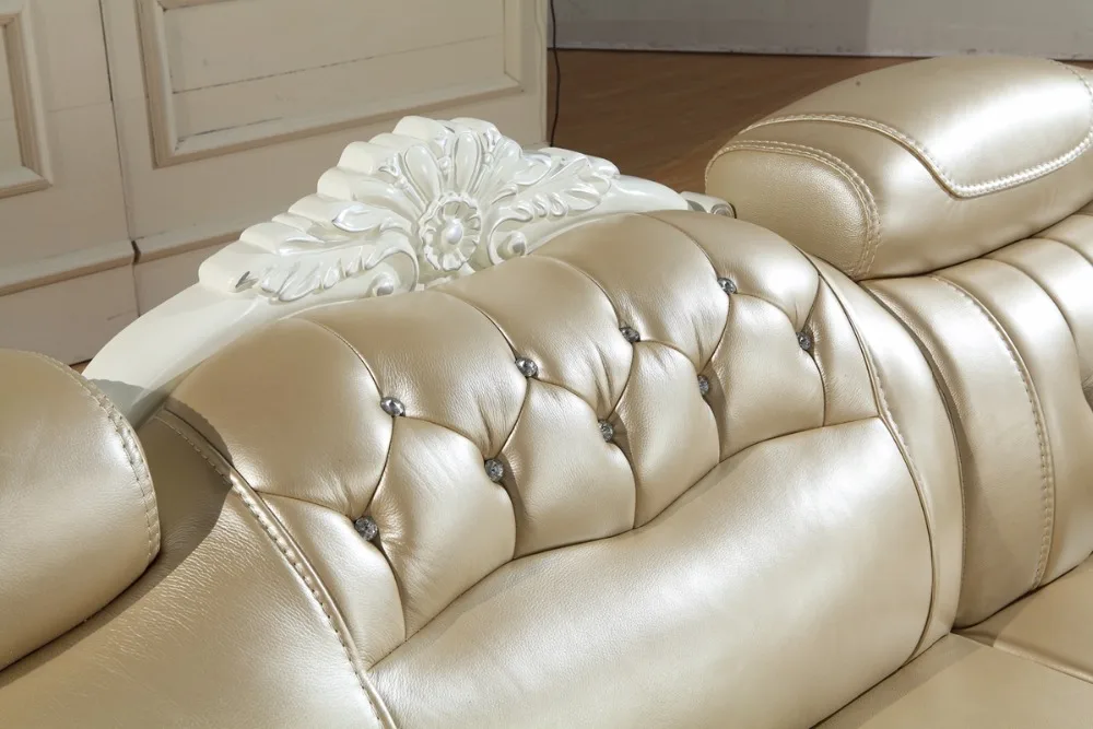 Amerikaanse Lederen Bankstel Woonkamer Sofa China L Vorm Hoekbank Houten Frame Sofa Wood Frame Sofa Chinaleather Sofa Set Aliexpress