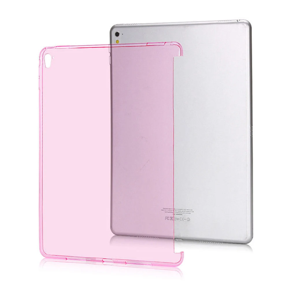 

Soft Durable Cut Edge TPU Cover Case For Apple iPad 9.7 2017 Ultra thin lightweight Transparent Protective Tablet Case Shell