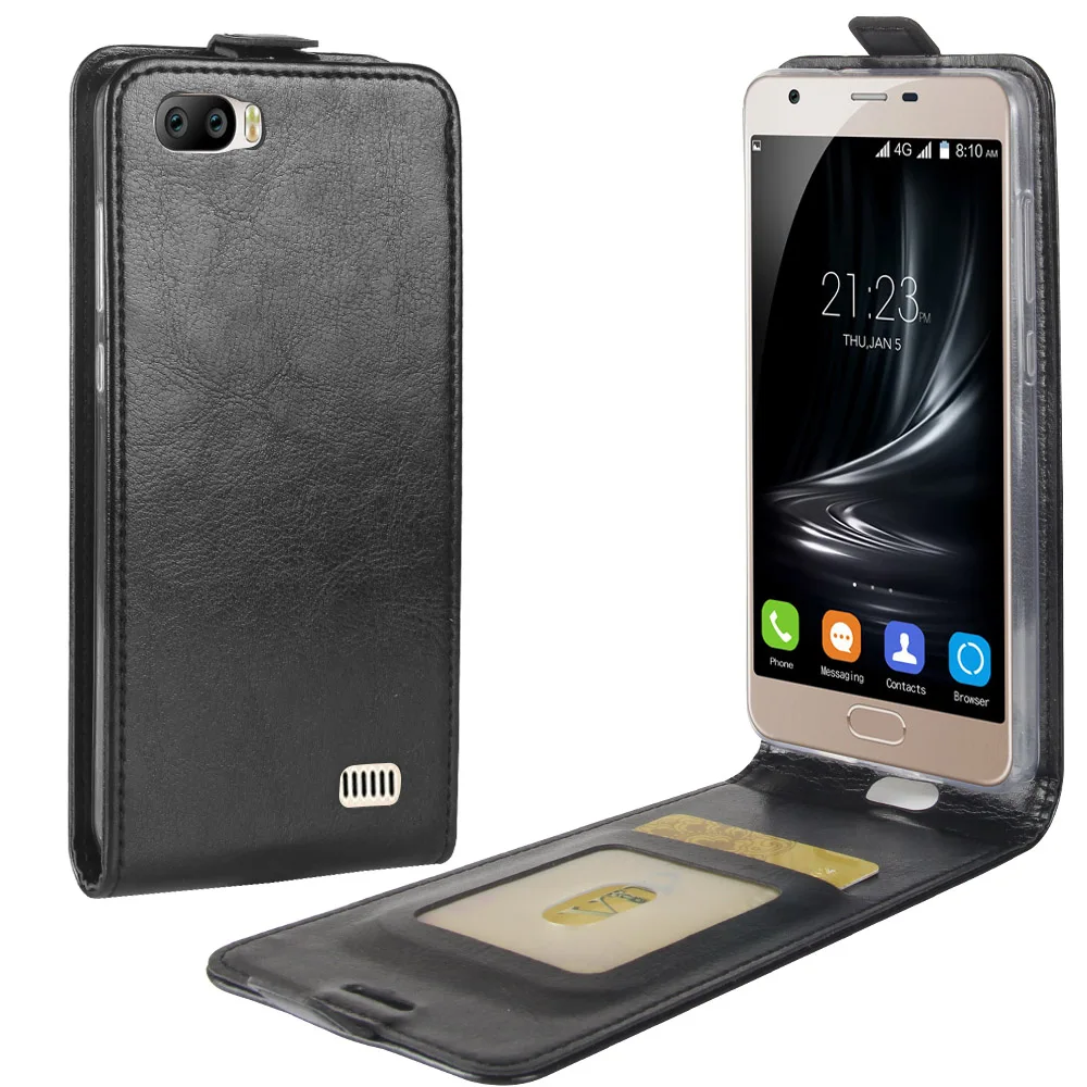 A7 Case for Blackview a7 Down Open Style Cases Flip Leather Thick Solid