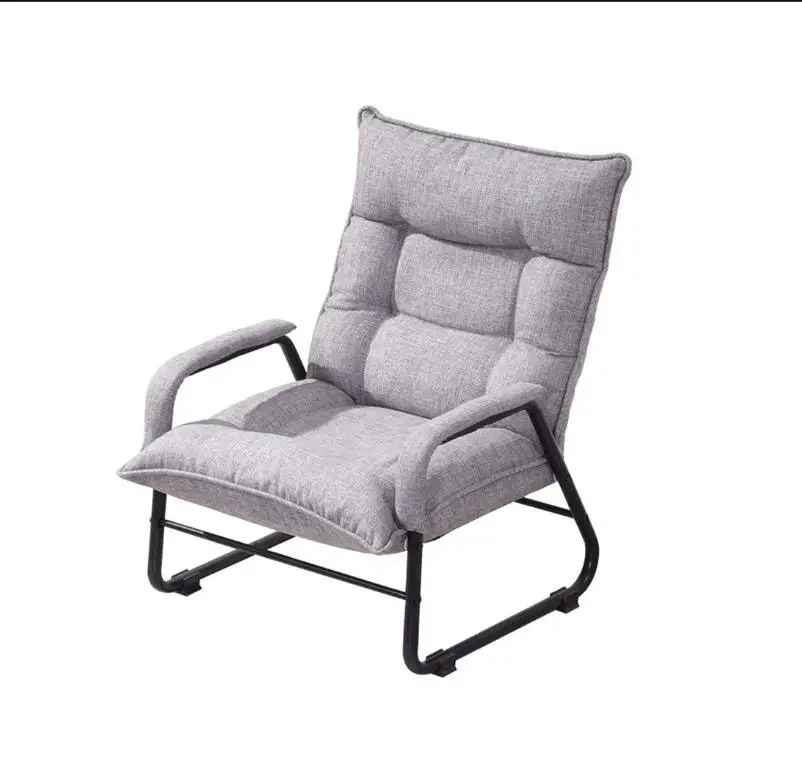 Мини Досуг складной ткани небольшой ленивый один диван мебель для гостиной спальни удобное регулируемое кресло повседневное кресло