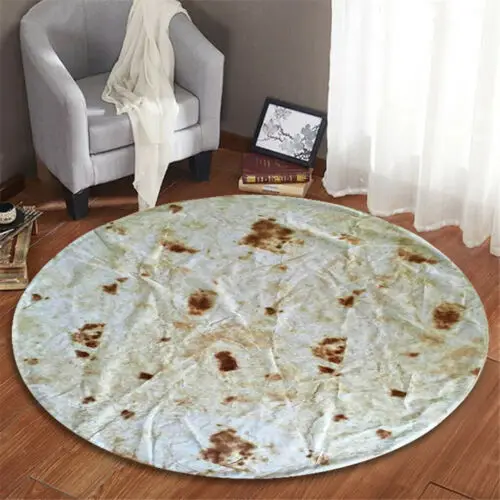 2019 новейшее горячее 60 см одеяло Tortilla буррито кукуруза и мука пледы|Коврик| |