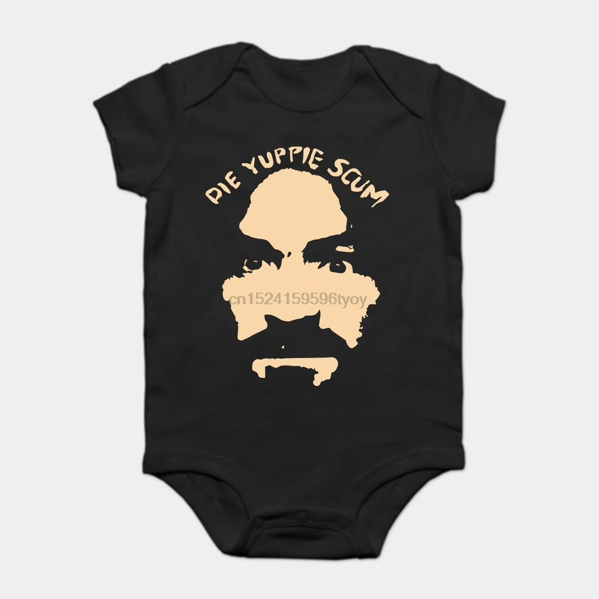 

Baby Onesie Baby Bodysuits kid t shirt Vintage 1997 Charles Manson Killer Death Reprint Cotton Fashion