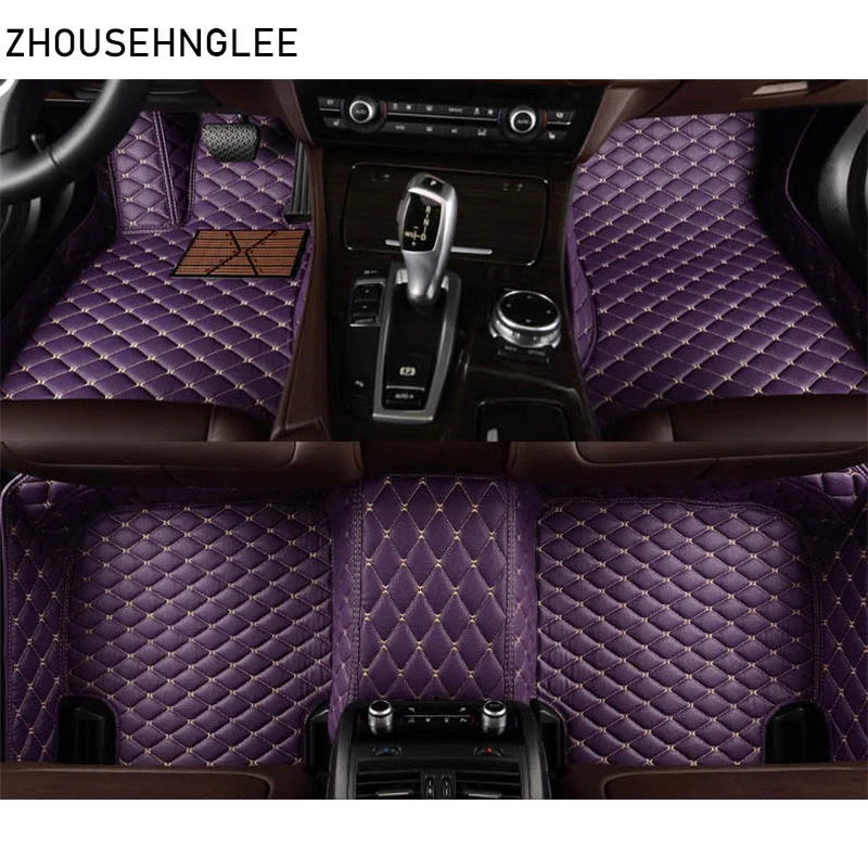 Zhoushenglee автомобильные коврики для HUMMER H2 H3 стайлинга автомобилей Авто аксессуары для автомобиля ковровое покрытие пользовательские коврик для ног 3D автомобиля ковровое покрытие