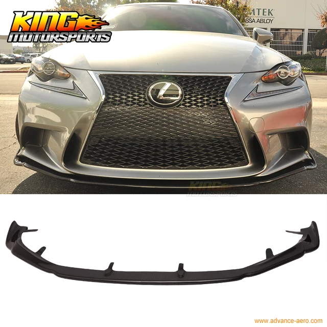 For 2014 2016 Lexus IS250 IS350 F Sport Only AG Style Front Bumper Lip