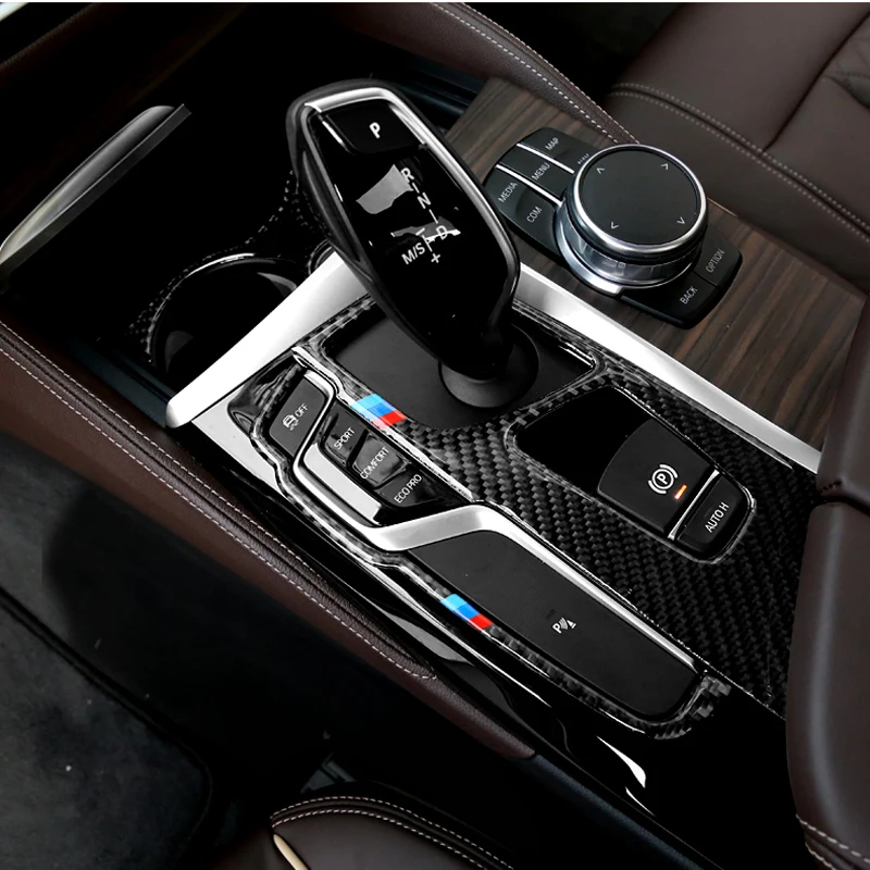 Наклейка из углеродного волокна для украшения коробки передач BMW G30 G38 6GT