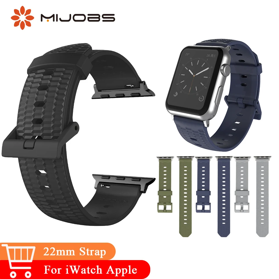 

38mm 42mm Strap for Apple iWatch Smart Watches Band Bracelet Accessories Silicone Wrist Strap for Apple iWatch Wristbands