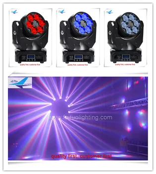 

12pcs 2016 new stage light 6pcs 15w rgbw moving head b eye mini moving head beam led light
