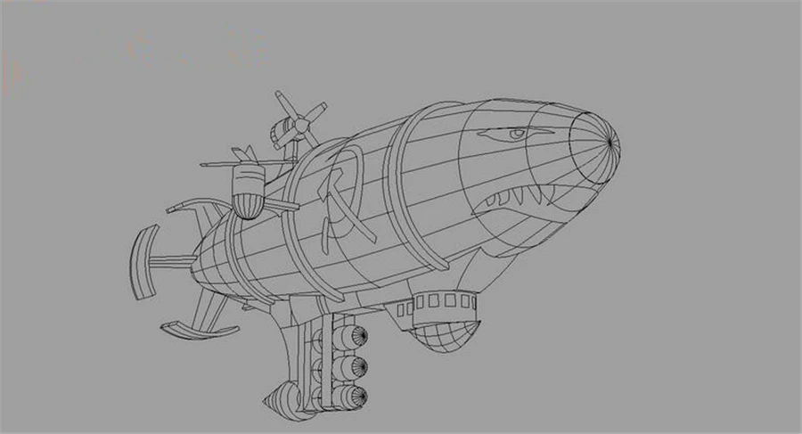 Бесплатная доставка 3D бумажная модель команды и захвата Red Alert 3 Airship Kirov DIY детские