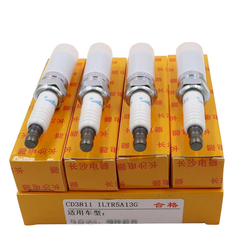 

DS 4pcs/lot New L3Y218110 ILTR5A13G Iridium Spark Plug For Mazda 3 5 6 CX-7 Ford Lincoln L3Y2-18-110 ILTR5A-13G ignition plug