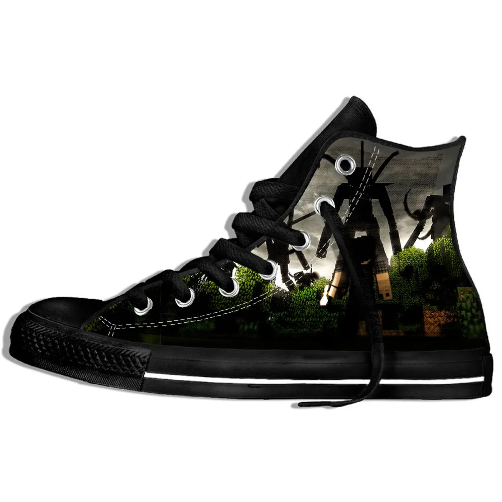 

Fashion Cool Game Minecraft Casual Shoes Men/Women 3D Printed Canvas Shoes Leisure Habitat Street for Men and Women