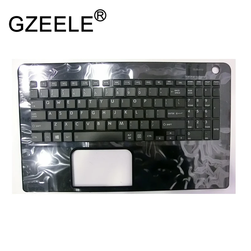 

GZEELE New for Toshiba Satellite L50-B L50D-B L50DT-B L50T-B series palmrest upper case keyboard bezel laptop cover US version