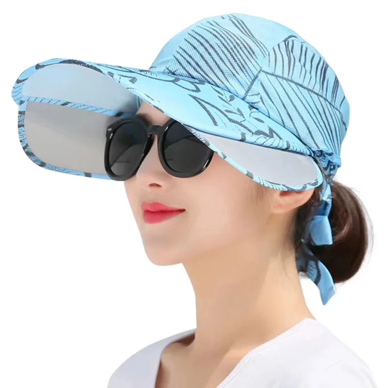 

2019 new summer sun cap wimen hat UV sun protection sun hat outdoor big cap