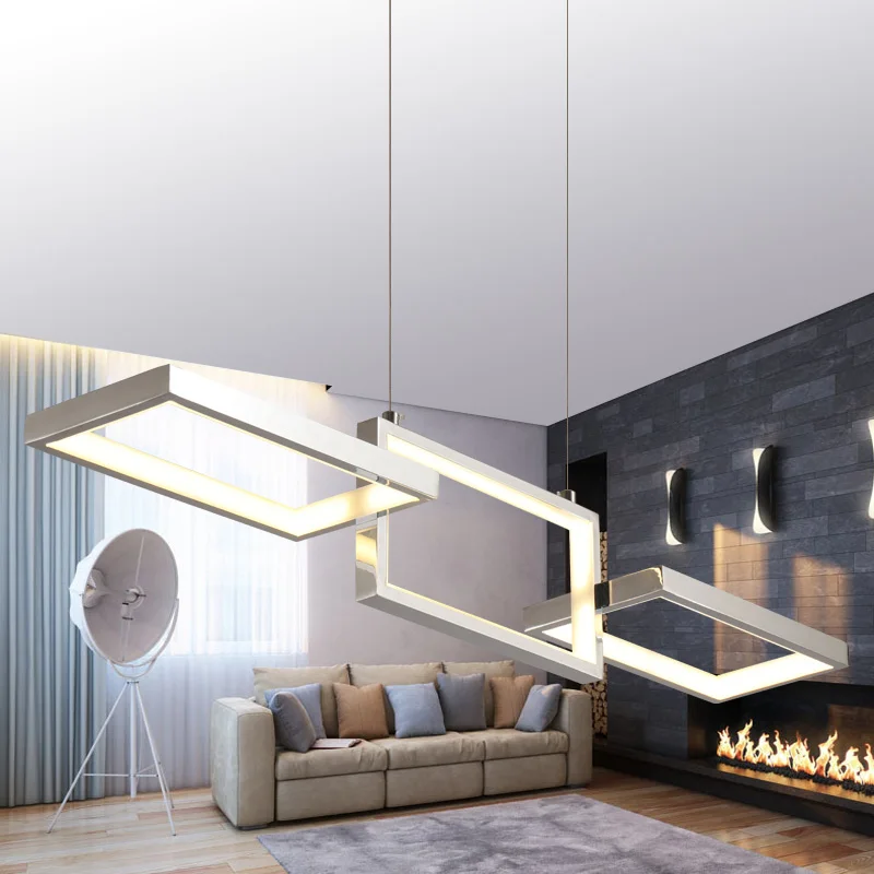 

Modern led Acrylic pendant light Lamparas De Techo Home Lighting For Dining Room AC85-260V Suspension Luminaire Lights