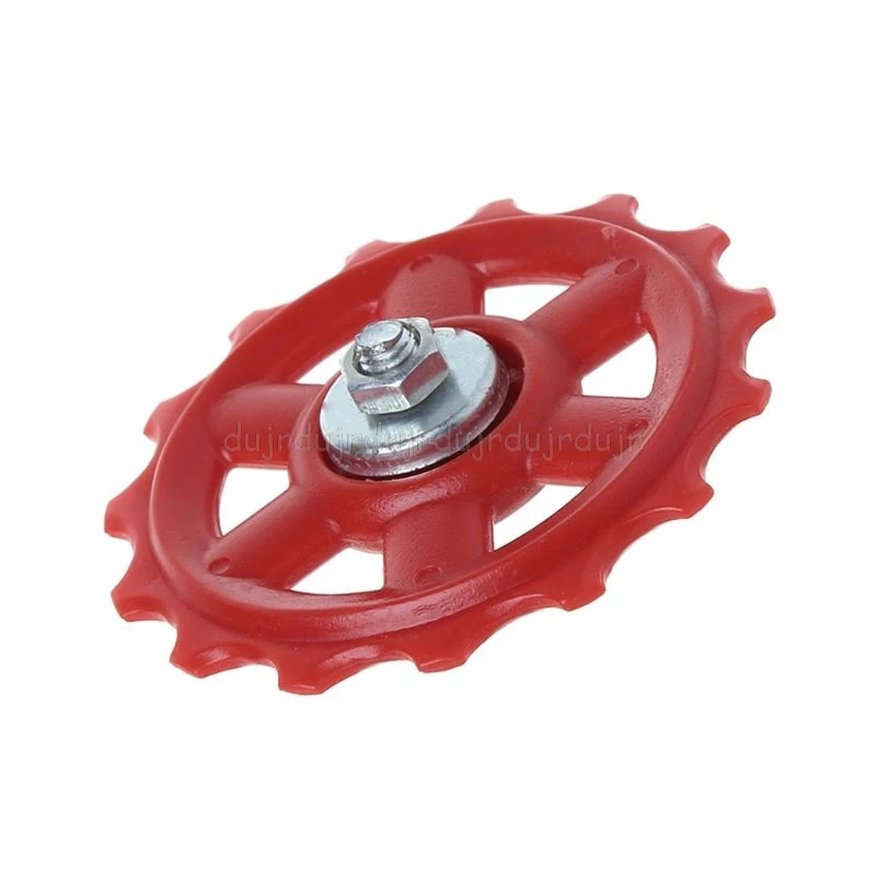 دراجة الخلفي Derailleur عجلة البلاستيك 15 طن الدراجة الجبلية MTB أجزاء الدراجات دليل أسطواني بكرة ركوب اكسسوارات N21 دراجة الخلفي Derailleur عجلة البلاستيك 15 طن الدراجة الجبلية MTB أجزاء الدراجات دليل أسطواني بكرة ركوب اكسسوارات N21