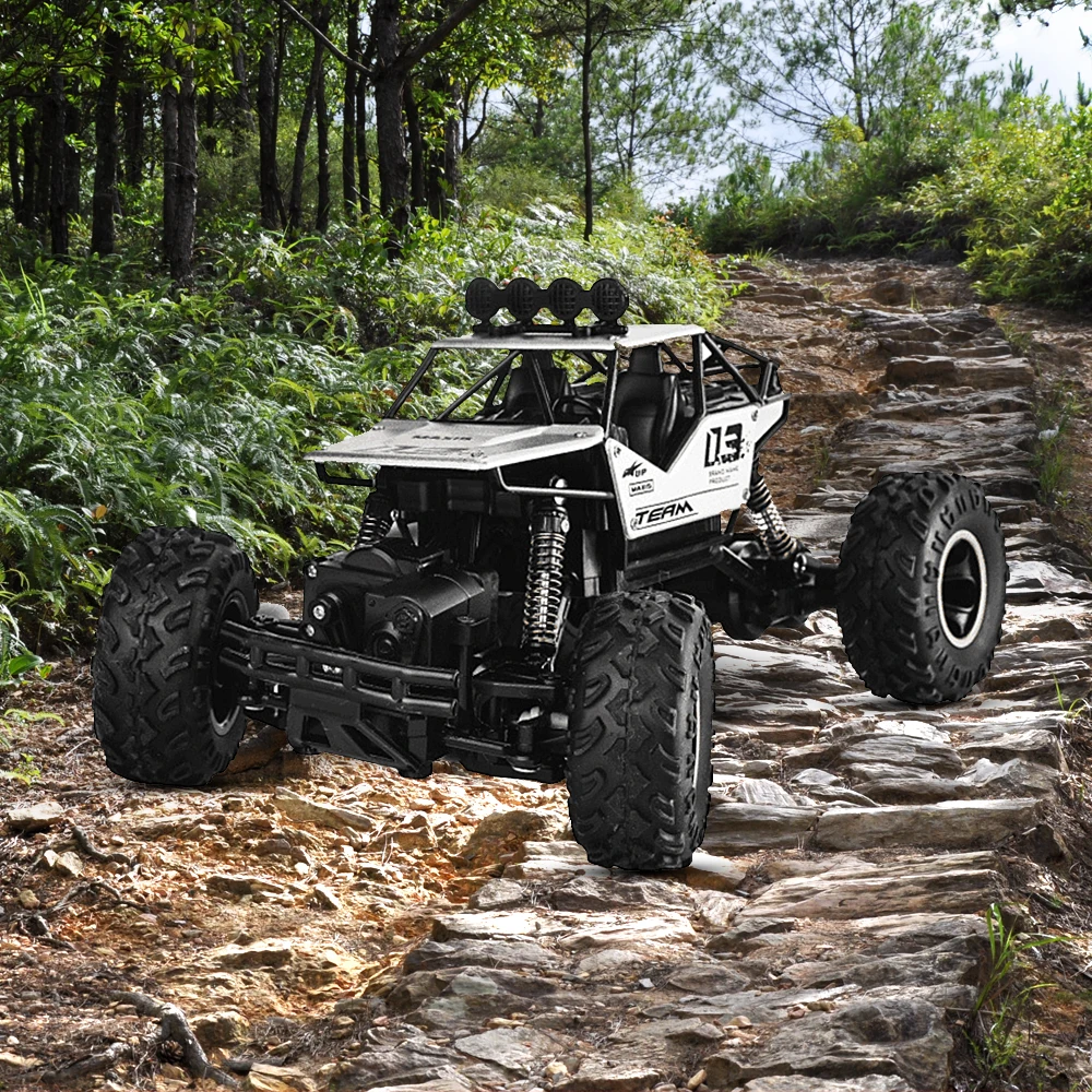 Drop shipping RC Car 1/16 4WD Rock Crawlers Drive Car Double Motors Drive Car Remote Control Car Model Vehicle Toy