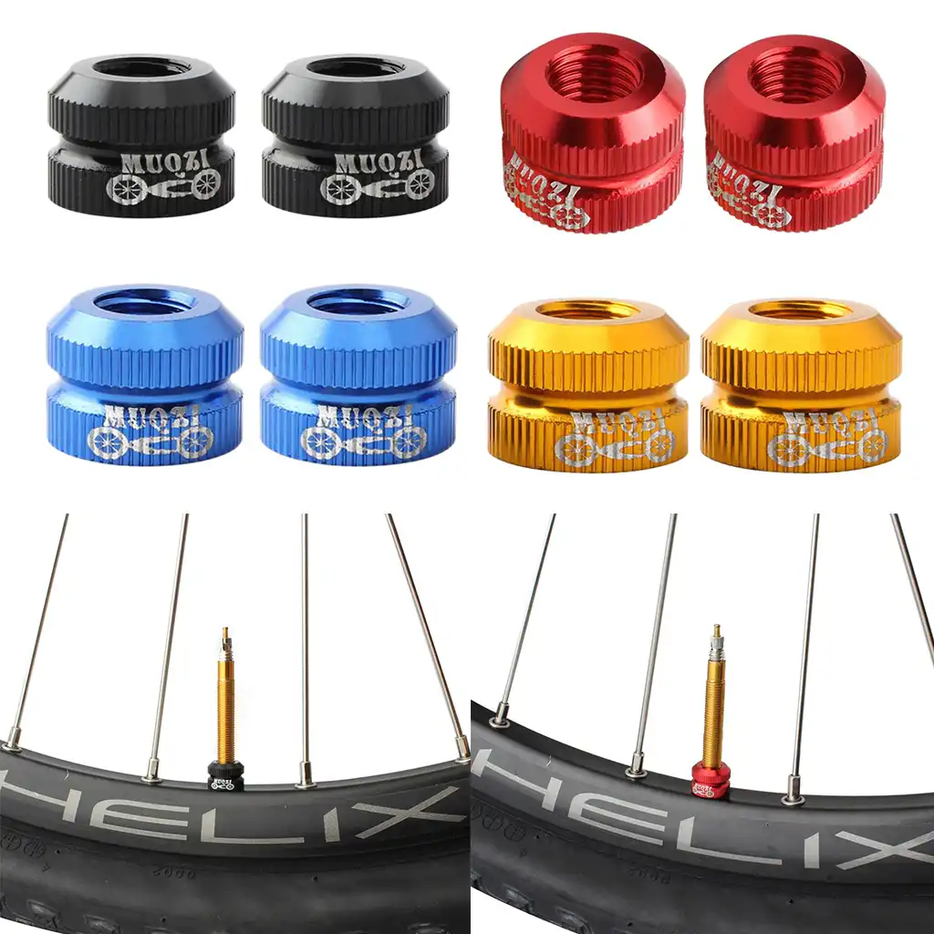 Inner Tube Valve French Nozzle Nut Mountain Bike Cycling Repair Road Bicycle