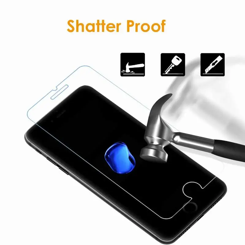 Hsmeilleur-Screenprotector-For-iPhone-X-10-Tempered-Glass-Protective-Film-For-iPhone-8-7-6-6S-Plus-5-5S-SE-5C-4-4S-Verre-Trempe (8)