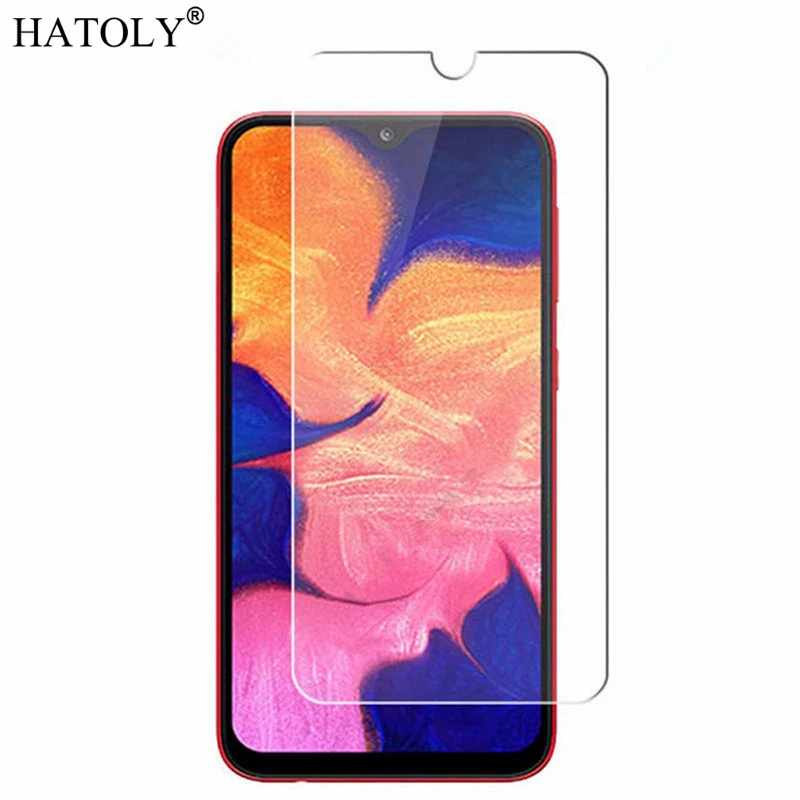 Закаленное стекло для Samsung Galaxy A10 2 шт. ультратонкая Защитная пленка A105F|Защитные