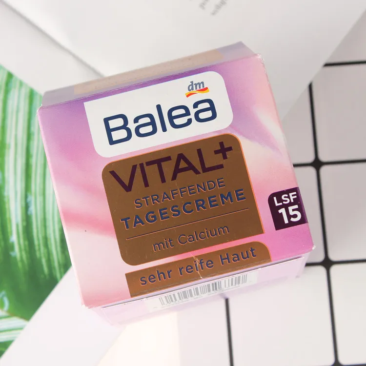 Крем Balea Vital + Baobab для дневной и ночной кожи женщин 55 70 лет увлажняющий