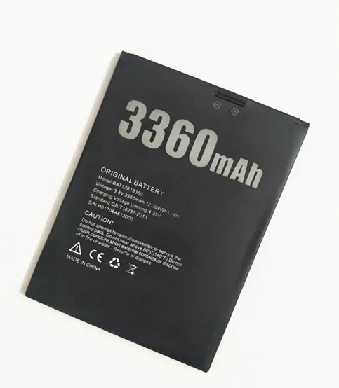 Аккумулятор Для DOOGEE BAT17613360 X30 5 дюйма 3360 мАч|Аккумуляторы для мобильных телефонов|