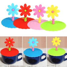 Head Cover Kitchen Beli Murah Lots From China Hot 2 Pcs Bunga Matahari Berbentuk Cangkir Silikon Tutup Kepala Pelestarian Mangkuk Penutup Tahan Debu