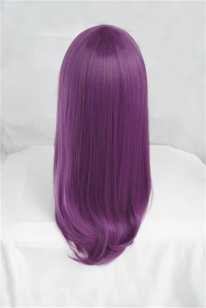 Токийский Гуль Guru Rize Kamishiro длинные волнистые фиолетовые термостойкие синтетические волосы косплей парик+ парик шапка+ очки
