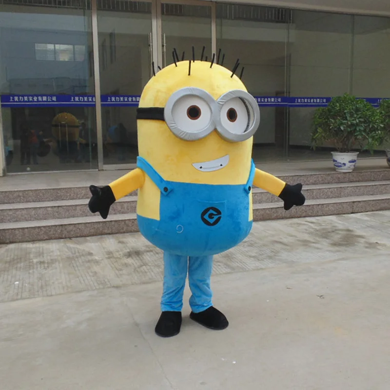 Талисман из мультфильма Despicable Me 2 костюм Миньона me бесплатная доставка|costume