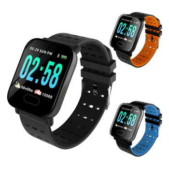 

A6 Smart Watch Men Women Heart Rate Monitor Sport Fitness Tracker Blood Pressure Waterproof SmartWatch For IOS Android