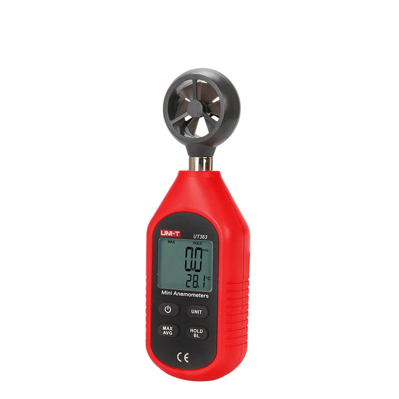 UT363 handheld high precision digital anemometer wind temperature and speed measuring instrument | Дом и сад