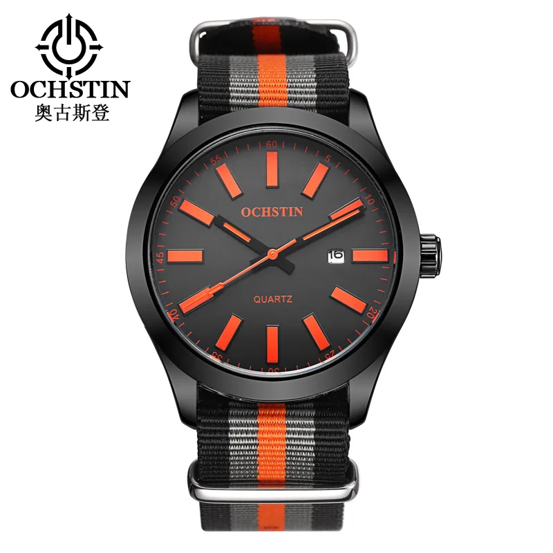 

Relogio Masculino OCHSTIN Brand Men Military Watches Male Sport Watch Clock Army Nylon Strap Luxury Wrist Quartz Watch GQ048C