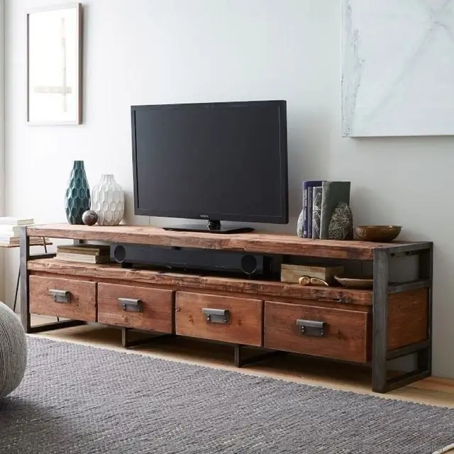 American Retro Tv Desk Drawer Wood Cabinet Living Room Lockers American Retro Tv Desk Drawer Wood Cabinet Living Room Lockers Customized With Rough