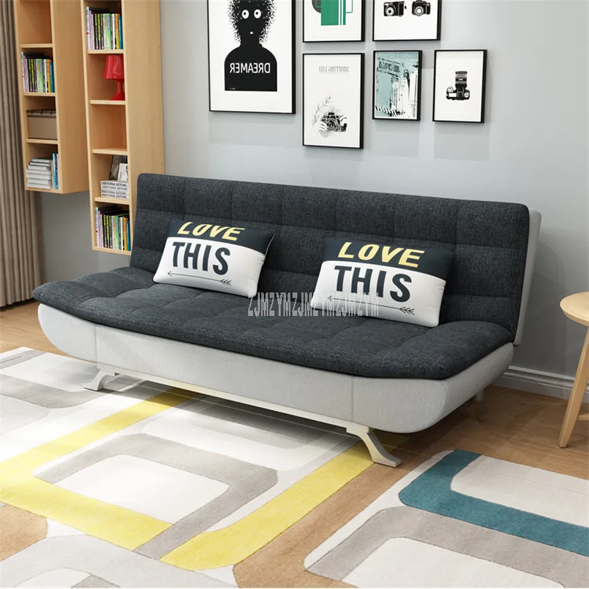 Modern Fashion Foldable Sofa Bed Home Furniture Double Person Apartment Multi-function Bedroom Lazy Sofa Washable 190*85*90cm Modern Fashion Foldable Sofa Bed Home Furniture Double Person Apartment Multi-function Bedroom Lazy Sofa Washable 190*85*90cm