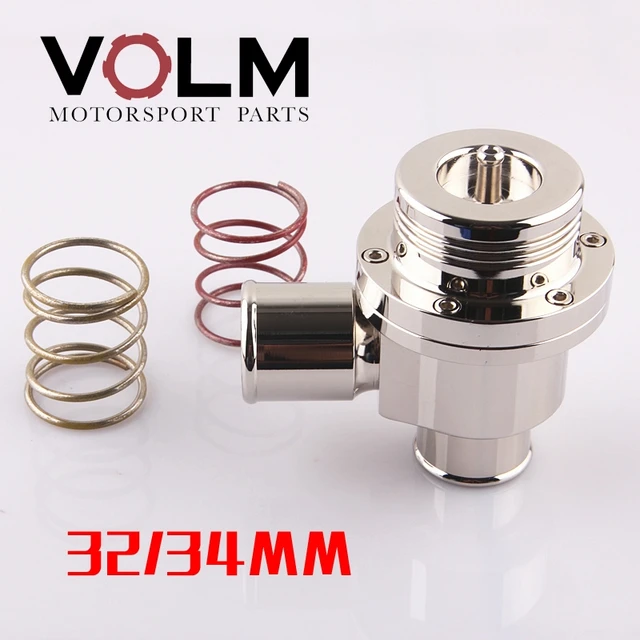 Buy auto Turbo aluminum 32 34mm chorme Diesel Blow Off