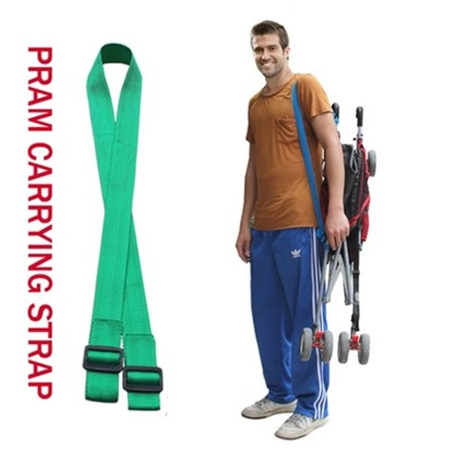 5 PCS Pram Carrying Strap Baby Stroller Travel Adjustable Belt For Baby Carriage Children Cart