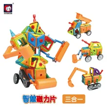 Один в сборе магнитный диск 78 подарочных коробок на английском языке, детские развивающие игрушки